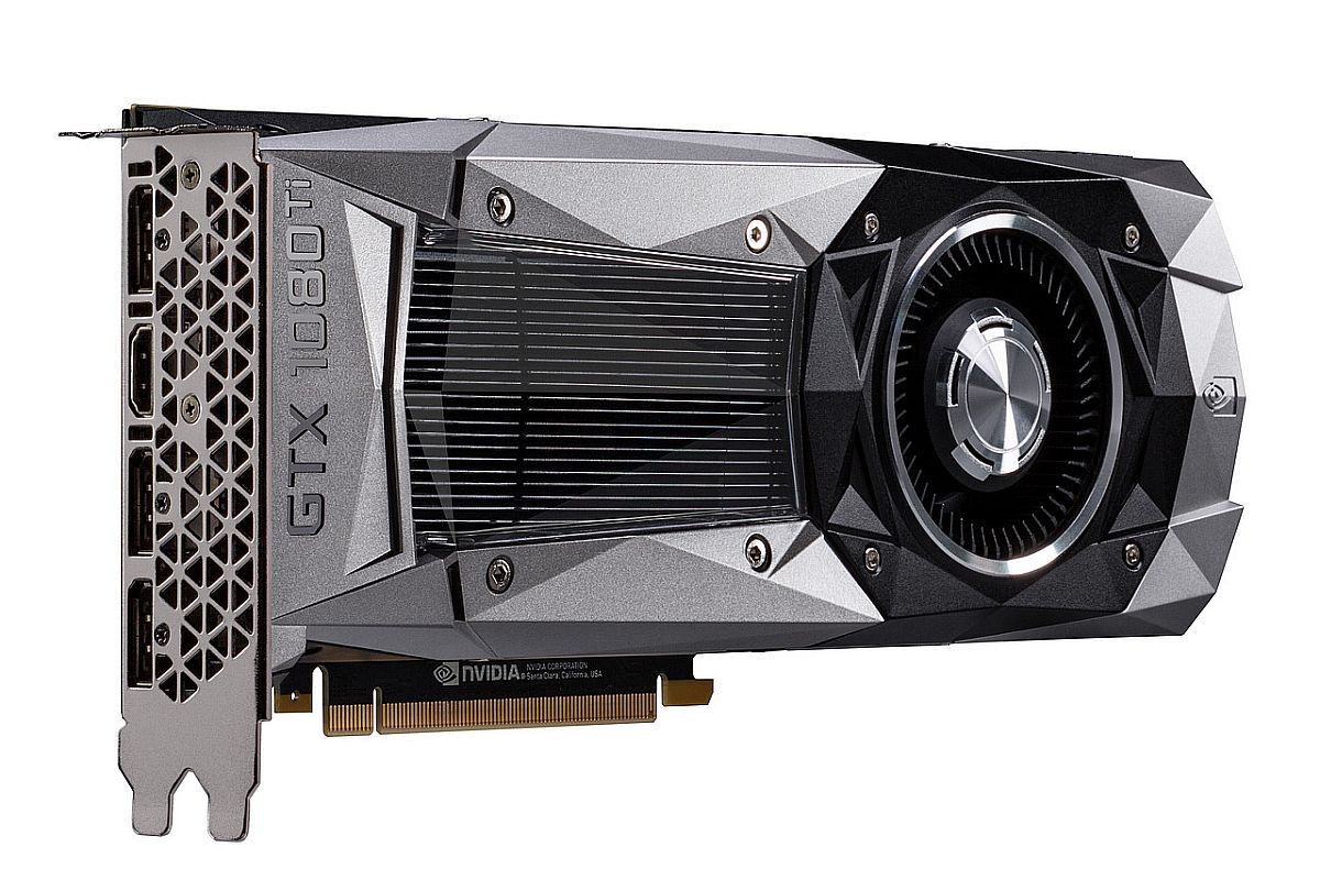 GeForce GTX 1080Ti 3qtr left