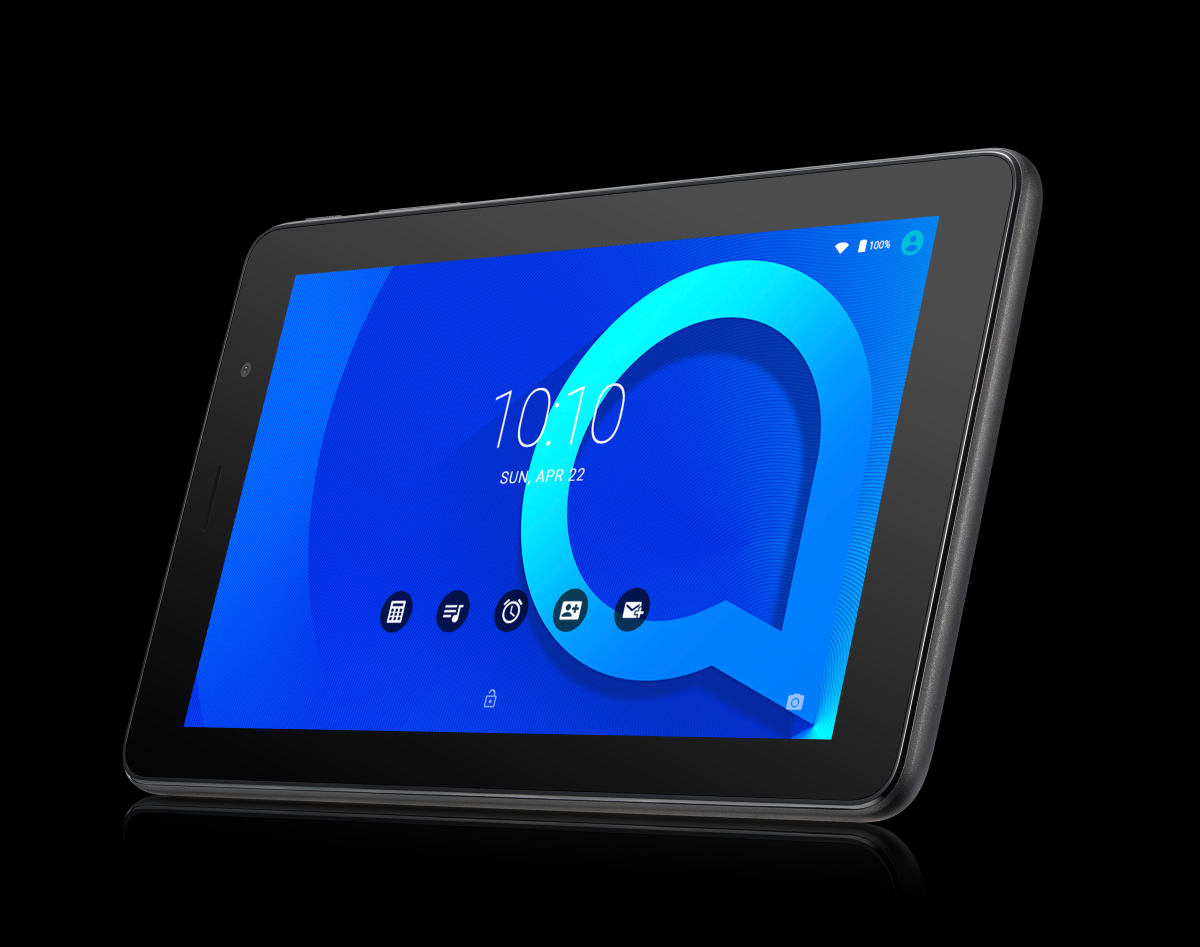 Alcatel 1T 7 WIFI front right angled landscape