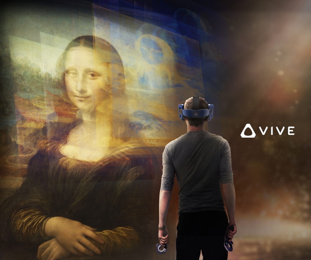 Still from Mona Lisa Beyond the Glass Courtesy Emissive and HTC Vive Arts 5