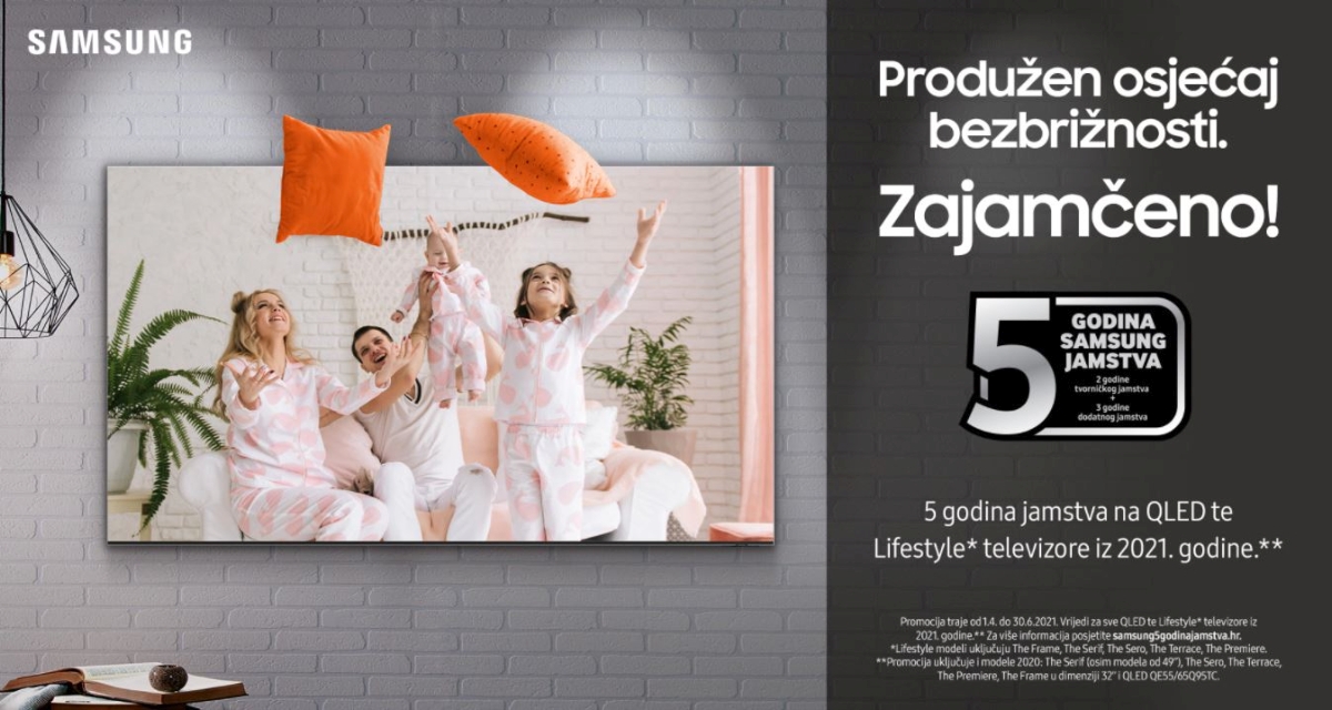 5 Godina Samsung jamstva