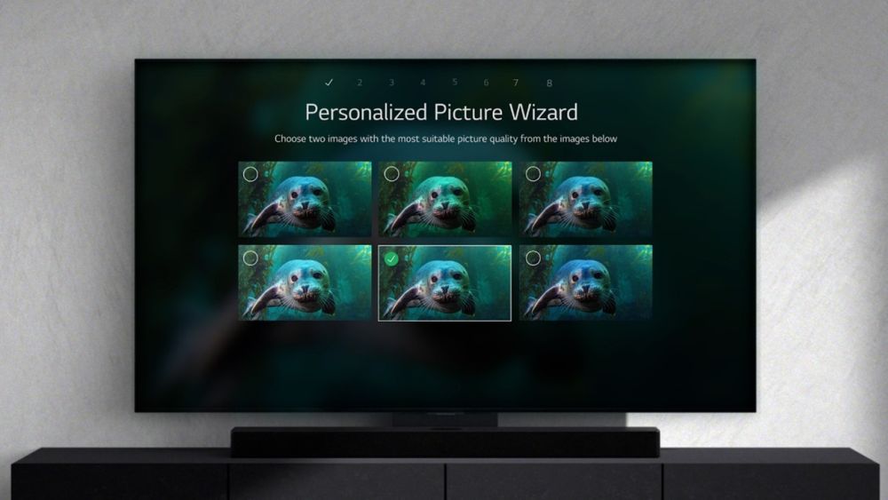 LG TV Screen-Vision