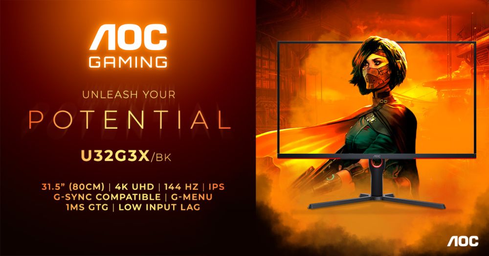 AOC monitor - U32G3X AOC monitor - U32G3X