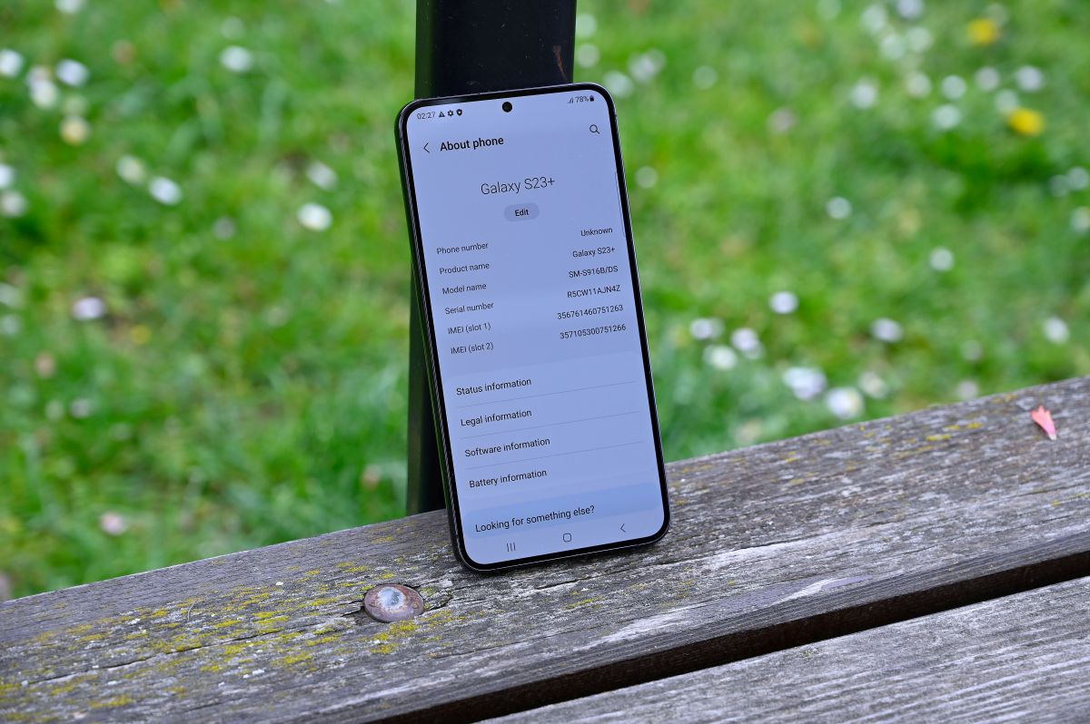 Samsung Galaxy S23 plus spec