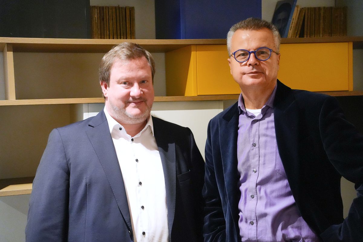 Dirk Räke (Transrotor) i Denis Krmić (AudioCinema Art)