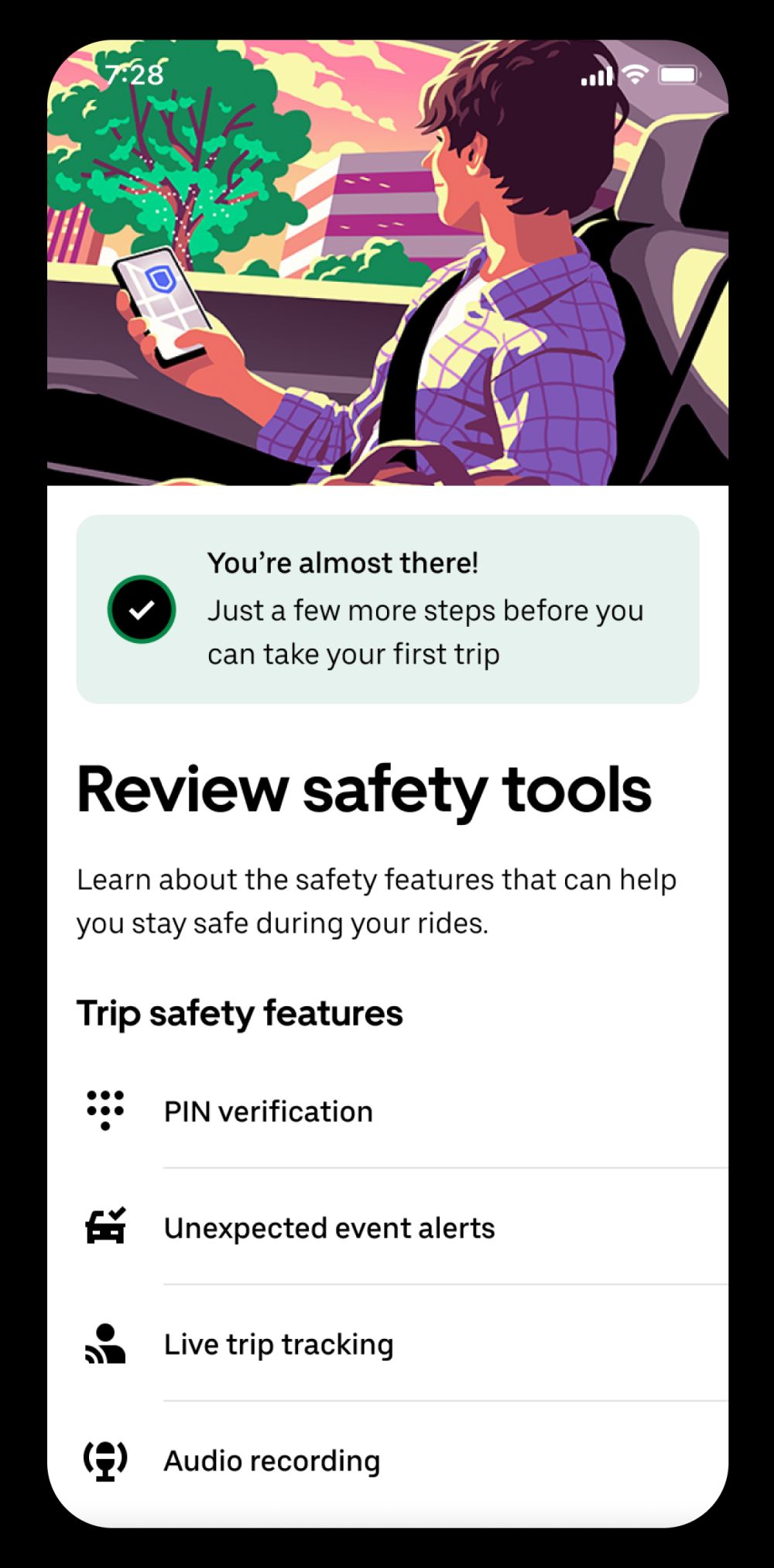 Uber - Family profile
