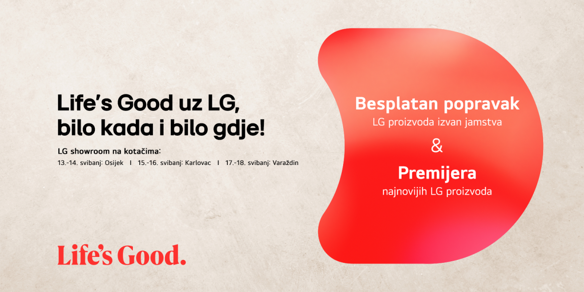 LG showroom na kotačima