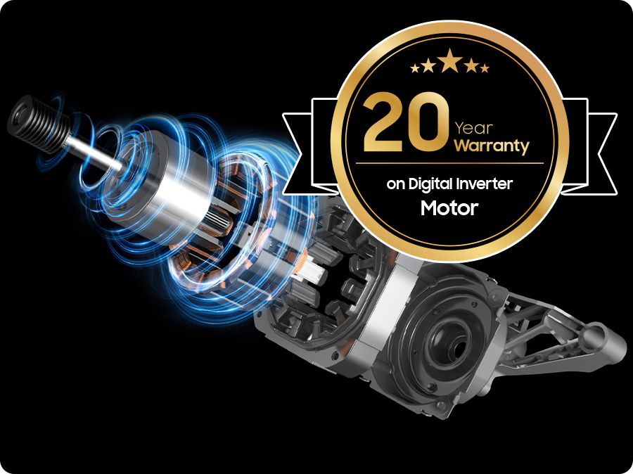 Samsung - Inverterski motor - 20 Godina garancija