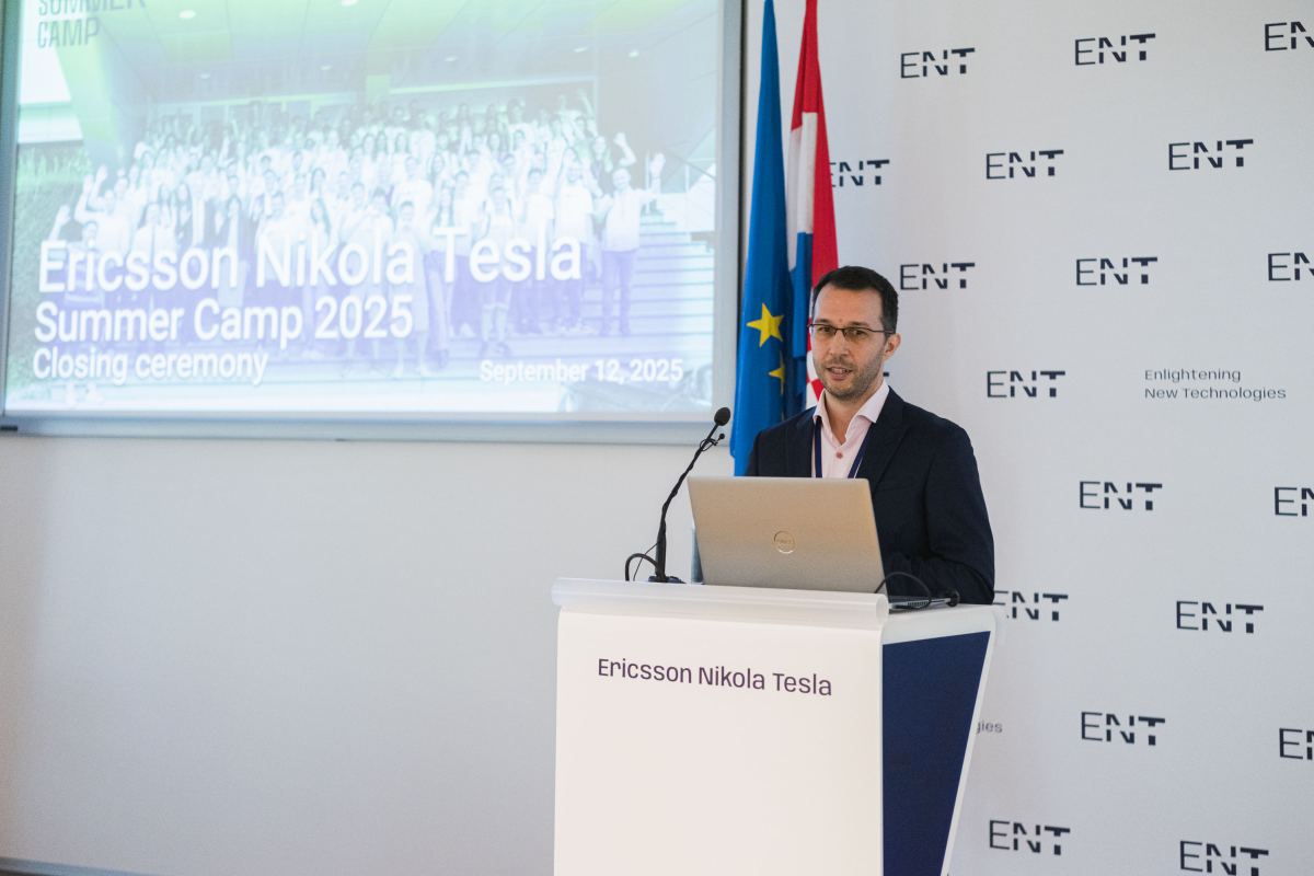Andrej Grgurić, direktor Istraživanja u ENT, voditelj Summer Campa