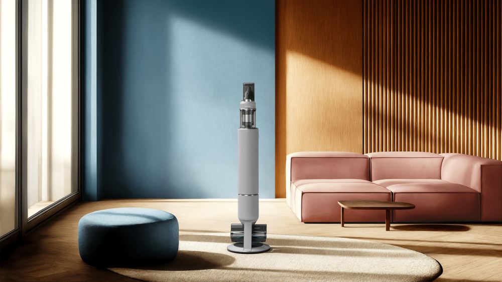 Samsung Bespoke AI Jet Lite - lagani i snažni bežični štapni usisavač  Novi usisavač opremljen je AI Cleaning Mode 2.0 značajkom koja dodatno unaprjeđuje praktičnost i učinkovitost čišćenja uz moćnu usisnu snagu do 280 W.