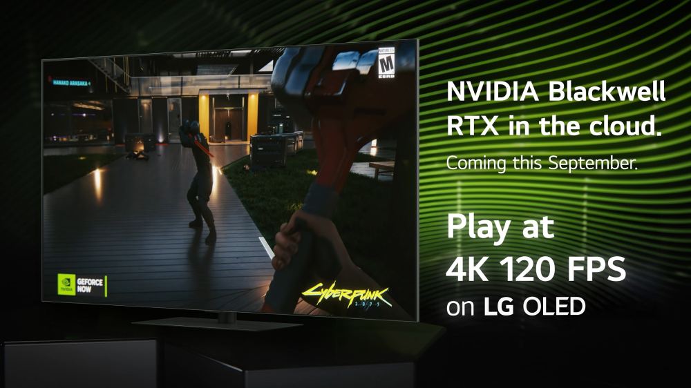 LG OLED - NVIDIA Blackwell RTK in the Cloud
