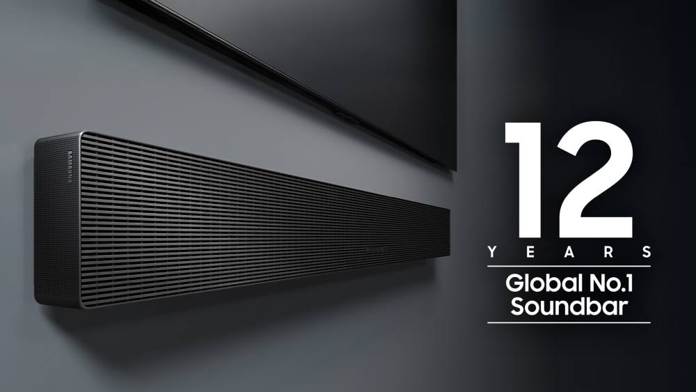12 godina global No.1 Soundbar - Samsung soundbar - QS90H 