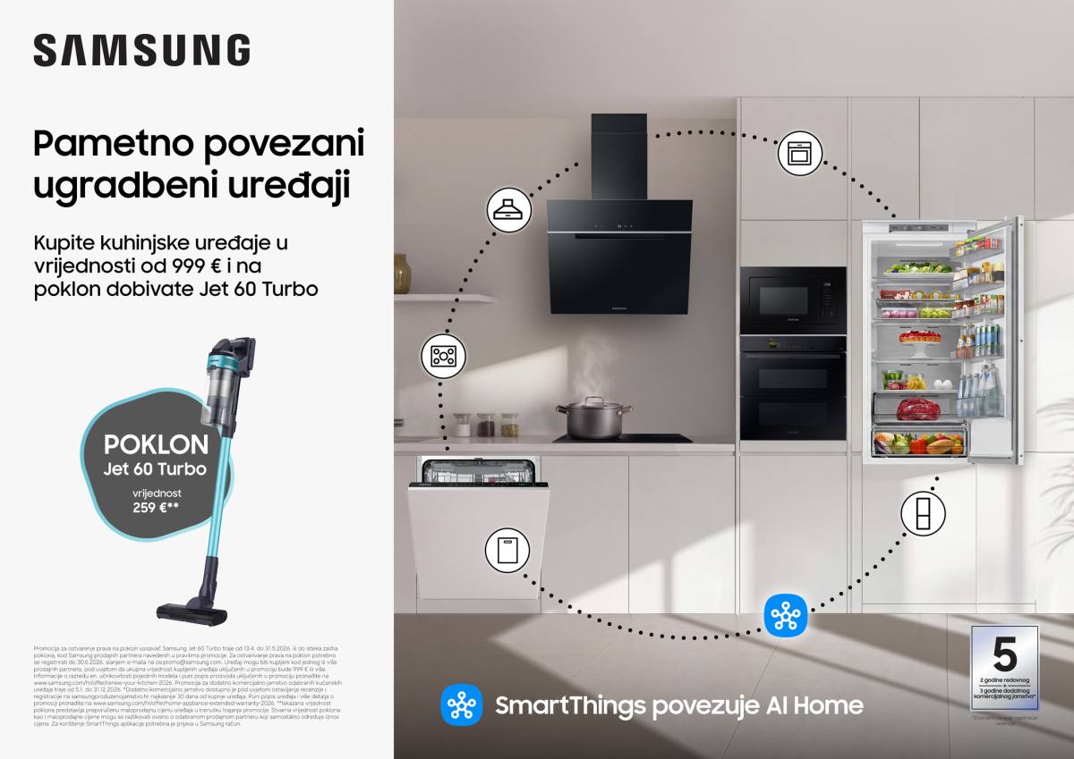 Samsung kuhinjske nape - promocija
