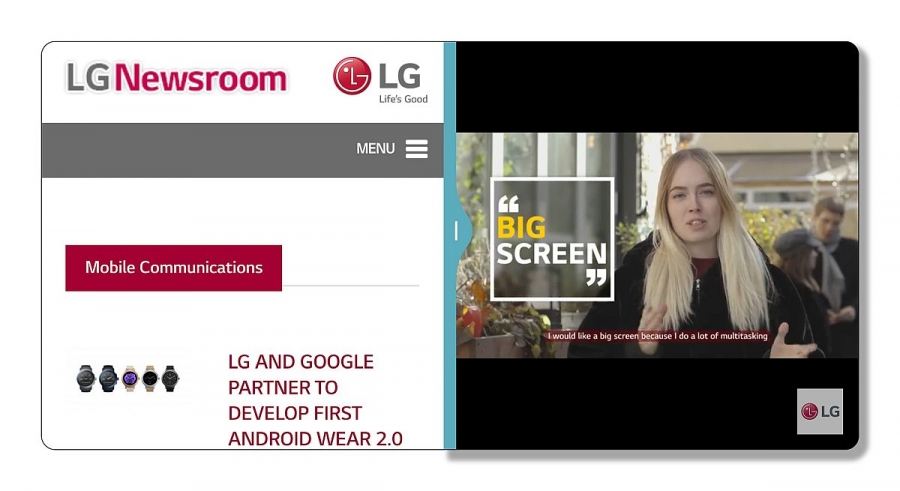 LG G6 nudi ultimativnu praktičnost i produktivnost uz zaslon FullVision