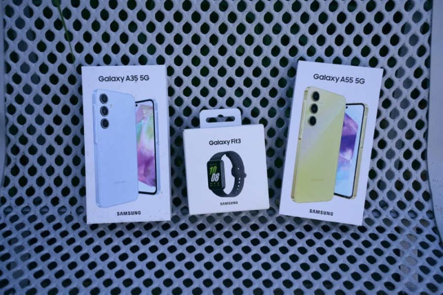 Samsung Galaxy A35, Samsung Galaxy A55 i Galaxy Fit3 