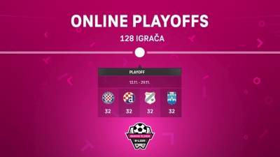 Nakon 124 utakmice kreće razigravanje Hrvatski Telekom e-Lige: Dvoje najboljih u finalu igra s omiljenim nogometa&scaron;ima