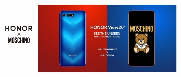 HONOR X MOSCHINO - IZNIMNA MODNA PORUKA