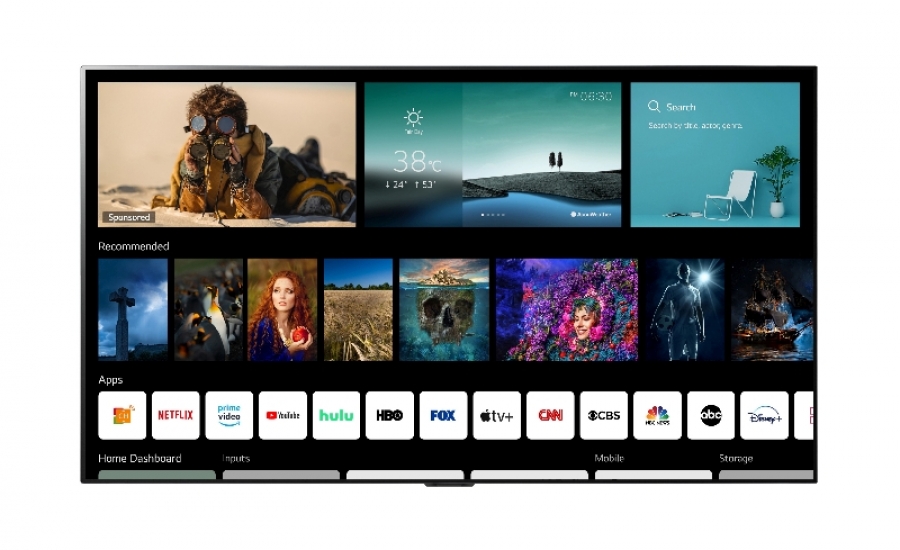 LG-eva pametna TV platforma webOS 6.0 dizajnirana prema načinu na koji gledatelji konzumiraju sadržaj