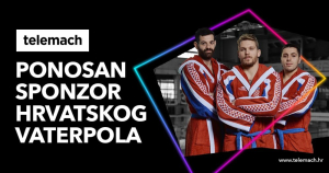 Telemach - sponzor hrvatske vaterpolo reprezentacije i Europskog prvenstva u vaterpolu