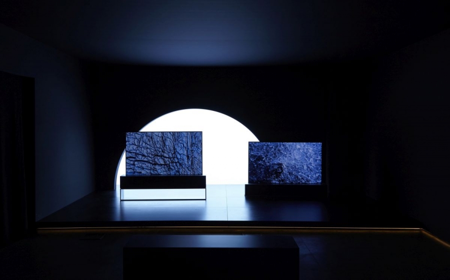 LG-eva instalacija s jedinstvenim OLED televizorima atrakcija Milano Design Weeka