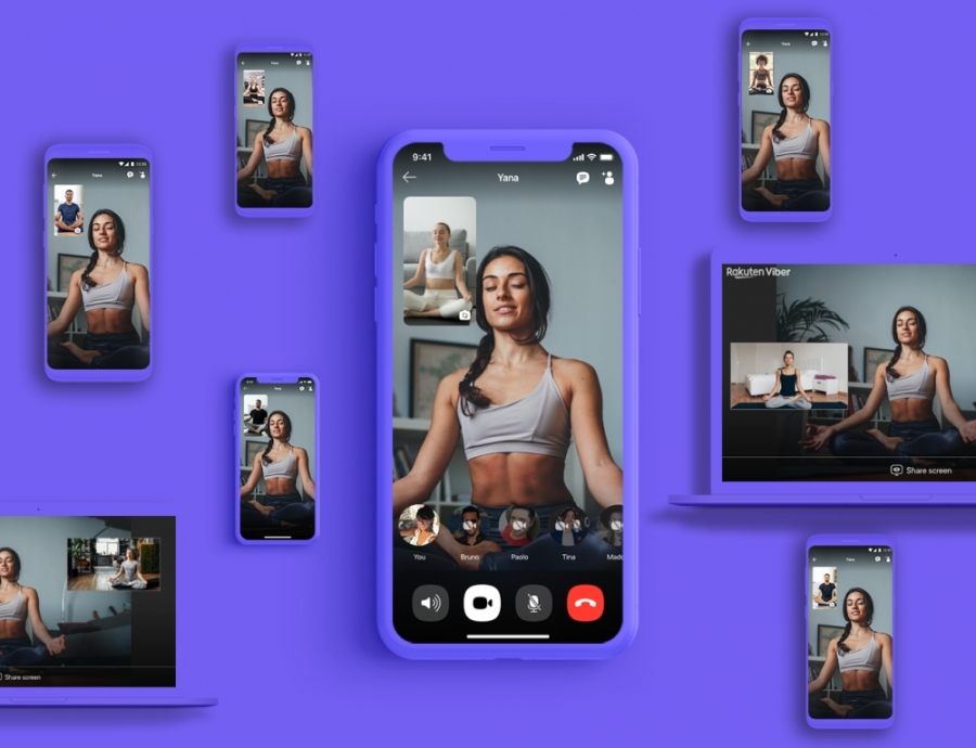 Viber predstavlja grupne video pozive - idealno rje&scaron;enje za veće sastanke i online edukaciju kao novi standard nakon COVID-19 pandemije