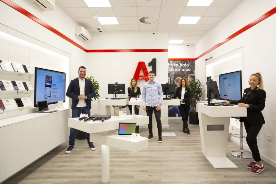 Novi A1 virtualni shop otvoren u Splitu