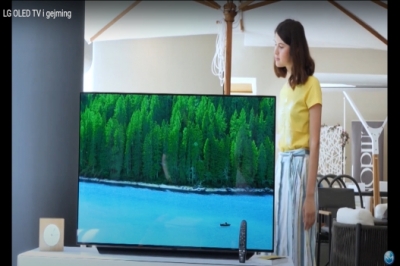 LG OLED 4K TV i gejming